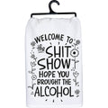 Hope You Brought Alcohol Kitchen Towel - Premium Kitchen Towel from Primitives by Kathy - Just $8.95! Shop now at Pat's Monograms