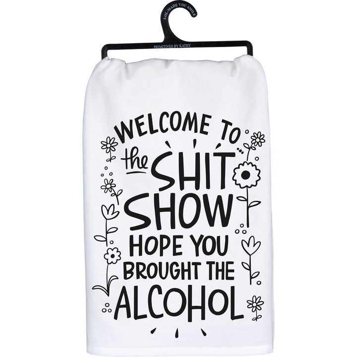Hope You Brought Alcohol Kitchen Towel - Premium Kitchen Towel from Primitives by Kathy - Just $8.95! Shop now at Pat's Monograms