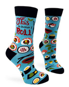 This Is How I Roll Women's Crew Socks - Premium Socks from Fabdaz - Just $11.95! Shop now at Pat's Monograms