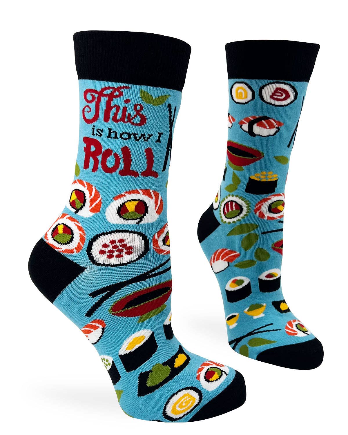 This Is How I Roll Women's Crew Socks - Premium Socks from Fabdaz - Just $11.95! Shop now at Pat's Monograms