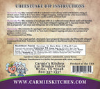 Peaches N' Cream Cheesecake Mix - Premium Gourmet Foods from Carmie's Kitchen - Just $5! Shop now at Pat's Monograms