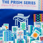 Crystal Prism Blue | Mahjong with Bold Angles and Vibrant Vibes - Premium Mahjong from My Fair Mahjong - Just $365! Shop now at Pat's Monograms