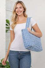 Floral Quilted Cotton Tote Bag - Climbing Vines - Premium Bags and Totes from LA Soul - Just $34.95! Shop now at Pat's Monograms