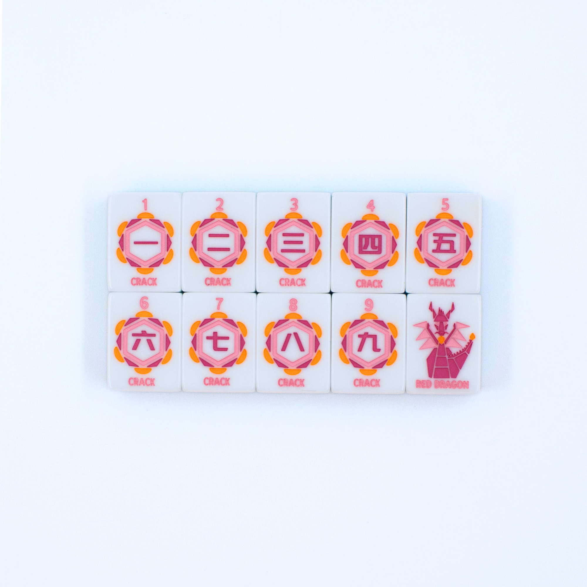 Crystal Prism Blue | Mahjong with Bold Angles and Vibrant Vibes - Premium Mahjong from My Fair Mahjong - Just $365! Shop now at Pat's Monograms