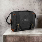 Vintage Canvas B-15 Pilot Messenger Bag - Premium Bags and Totes from Rothco - Just $78.95! Shop now at Pat's Monograms