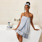 Plush Spa Wrap - Coastal - Premium spa wrap from Bella Sleep + Spa - Just $49.50! Shop now at Pat's Monograms