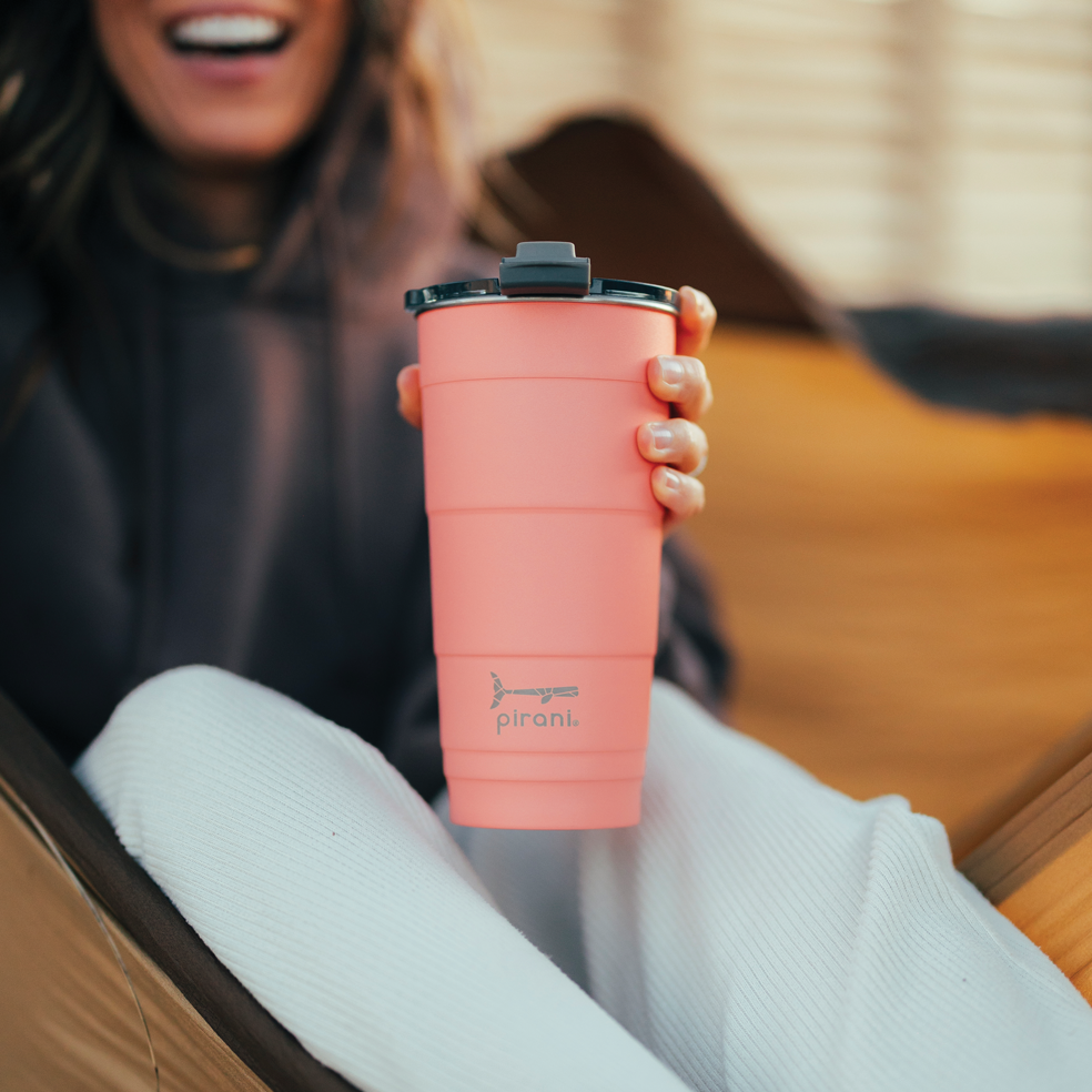 Insulated Stackable Tumbler 26 oz - Premium drinkware from Pirani Life - Just $33.95! Shop now at Pat's Monograms