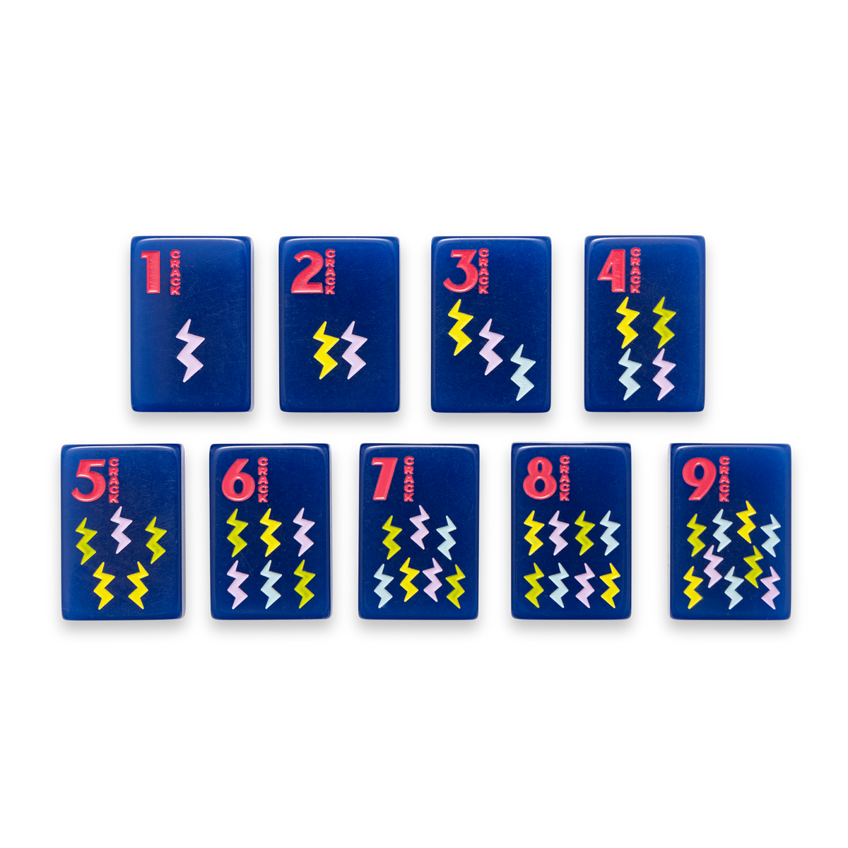Signature Engraved Tile Set- Navy