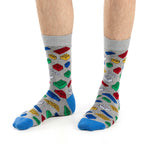 Men's Building Blocks Socks - Premium Socks from Good Luck Sock - Just $11.95! Shop now at Pat's Monograms