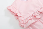 Pink Ruffle Jumper Romper - Premium Baby & Toddler Outfits from Lil Cactus - Just $38.95! Shop now at Pat's Monograms