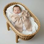 Newborn Swaddle Sash-Cotton Maternity Sash with Big Bowknot - Premium Baby Accessories from Morxy LLC - Just $24.95! Shop now at Pat's Monograms