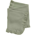 Nap Time Cotton Blanket RUFFLE Edge - Baby Quilt Blanket - Premium Baby Blanket from Zsa Zsa & LoLLi Monogram Blanks - Just $39.95! Shop now at Pat's Monograms