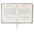 Daily Prayers for Graduates Gray Faux Leather Devotional - Premium Books and Devotionals from Christian Art Gifts - Just $14.99! Shop now at Pat's Monograms