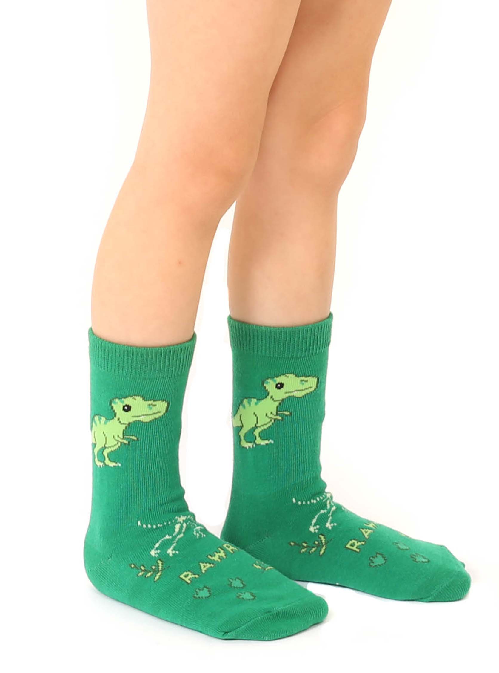 Kids Dino 3D Socks - Premium Socks from Living Royal - Just $9.95! Shop now at Pat's Monograms