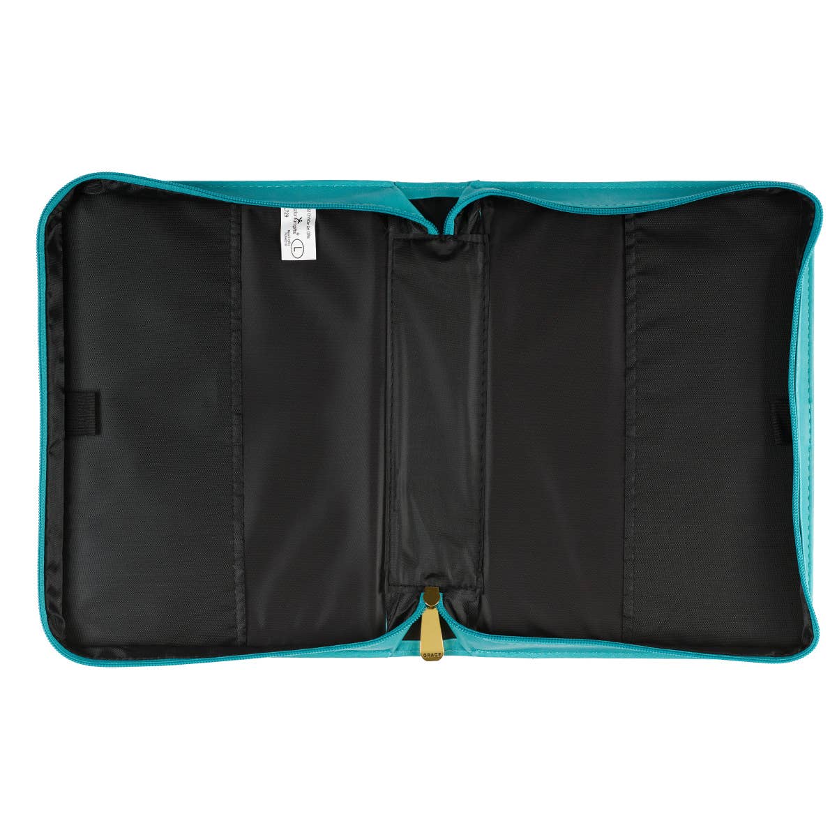 Amazing Grace Floral Teal Faux Leather Bible Cover - Premium Books and Devotionals from Christian Art Gifts - Just $29.99! Shop now at Pat's Monograms