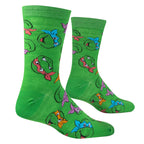 Turtle Games - Mens Crew Socks - Premium Socks from Crazy Socks - Just $8! Shop now at Pat's Monograms