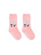 3D Packaged Crew Socks - Kids - Roller Skate - Pink - Premium Socks from Living Royal - Just $9.95! Shop now at Pat's Monograms