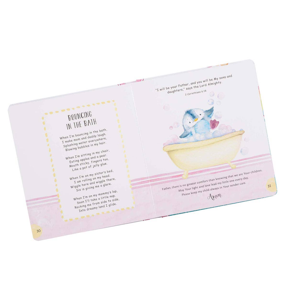 Kid Book My LullaBible for Girls Padded Hardcover Board Book - Premium  from Christian Art Gifts - Just $15.95! Shop now at Pat's Monograms