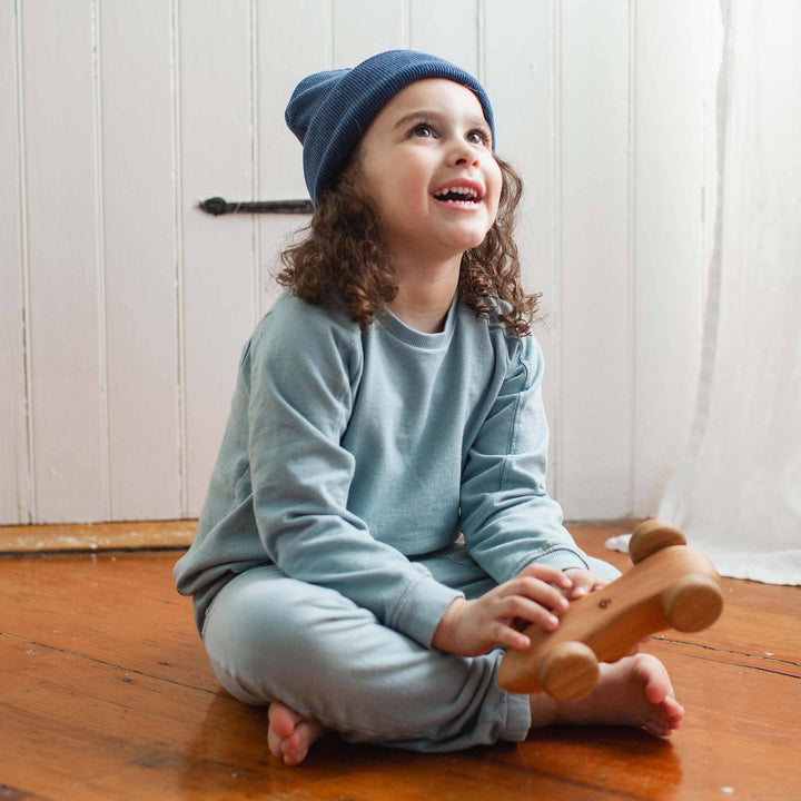 Seamed Toddler Sweatshirt Set - Premium Baby & Toddler Outfits from Burt's Bees Baby - Just $32.95! Shop now at Pat's Monograms