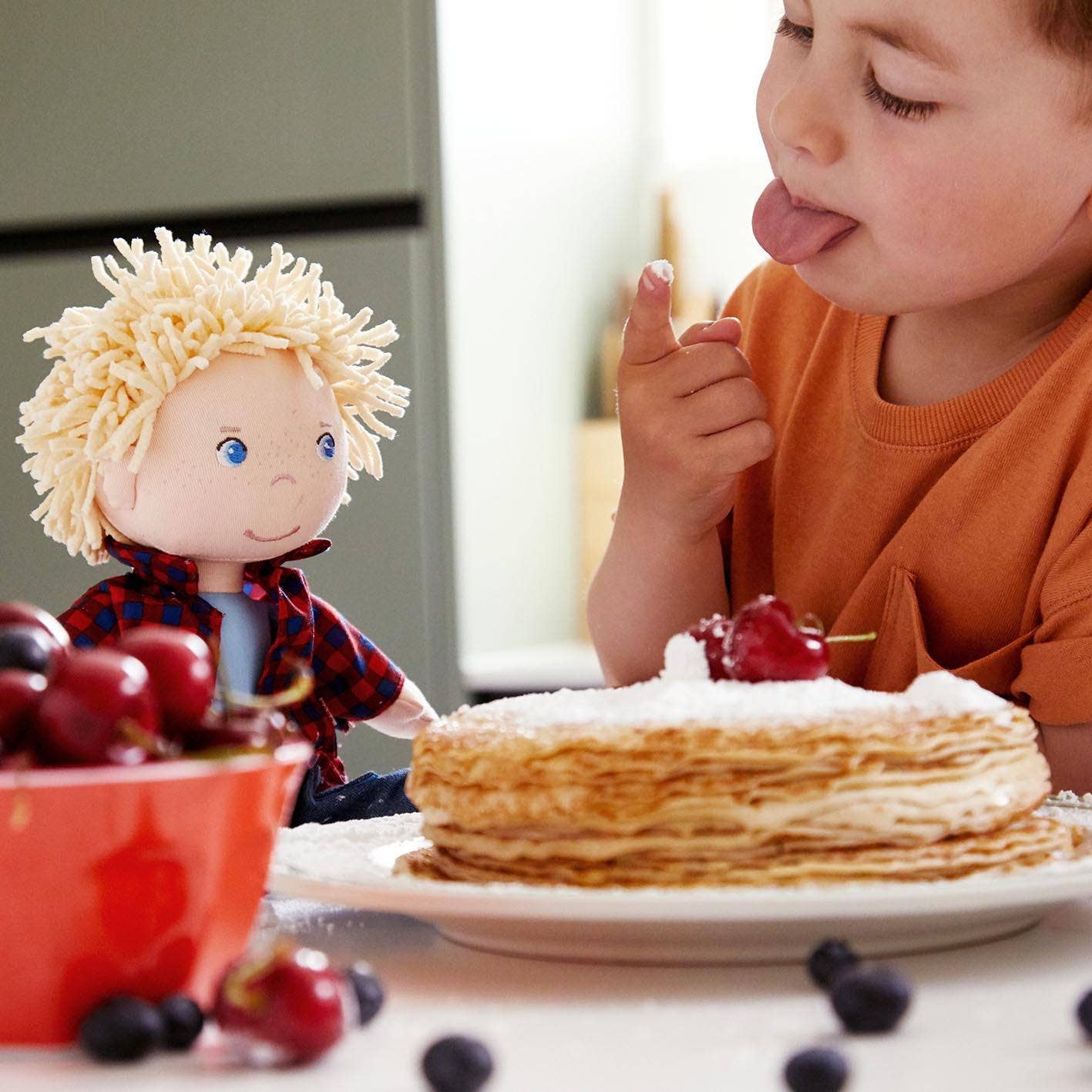 Nick 12" Soft Doll - Premium Plush Doll from HABA USA - Just $32.95! Shop now at Pat's Monograms