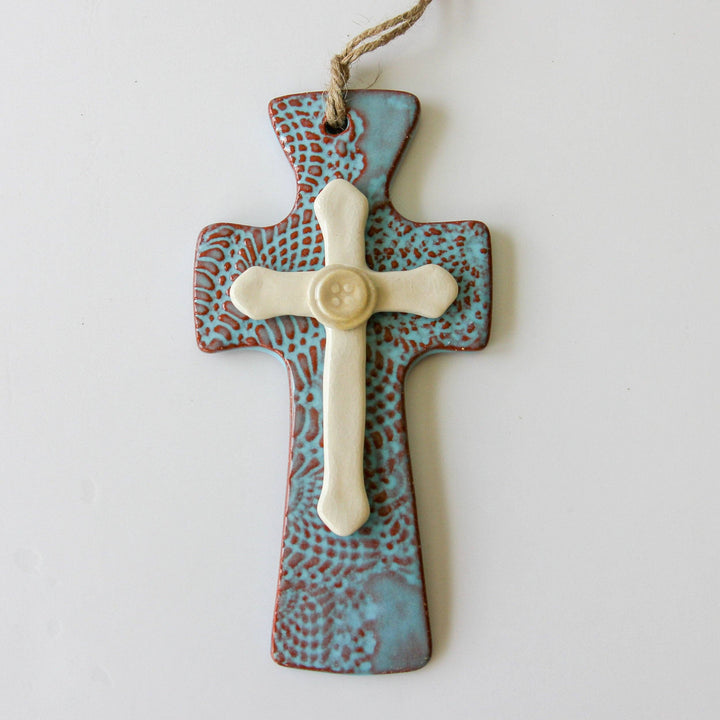 Trinity Cross - Premium decor from Prodigal Pottery - Just $21.95! Shop now at Pat's Monograms