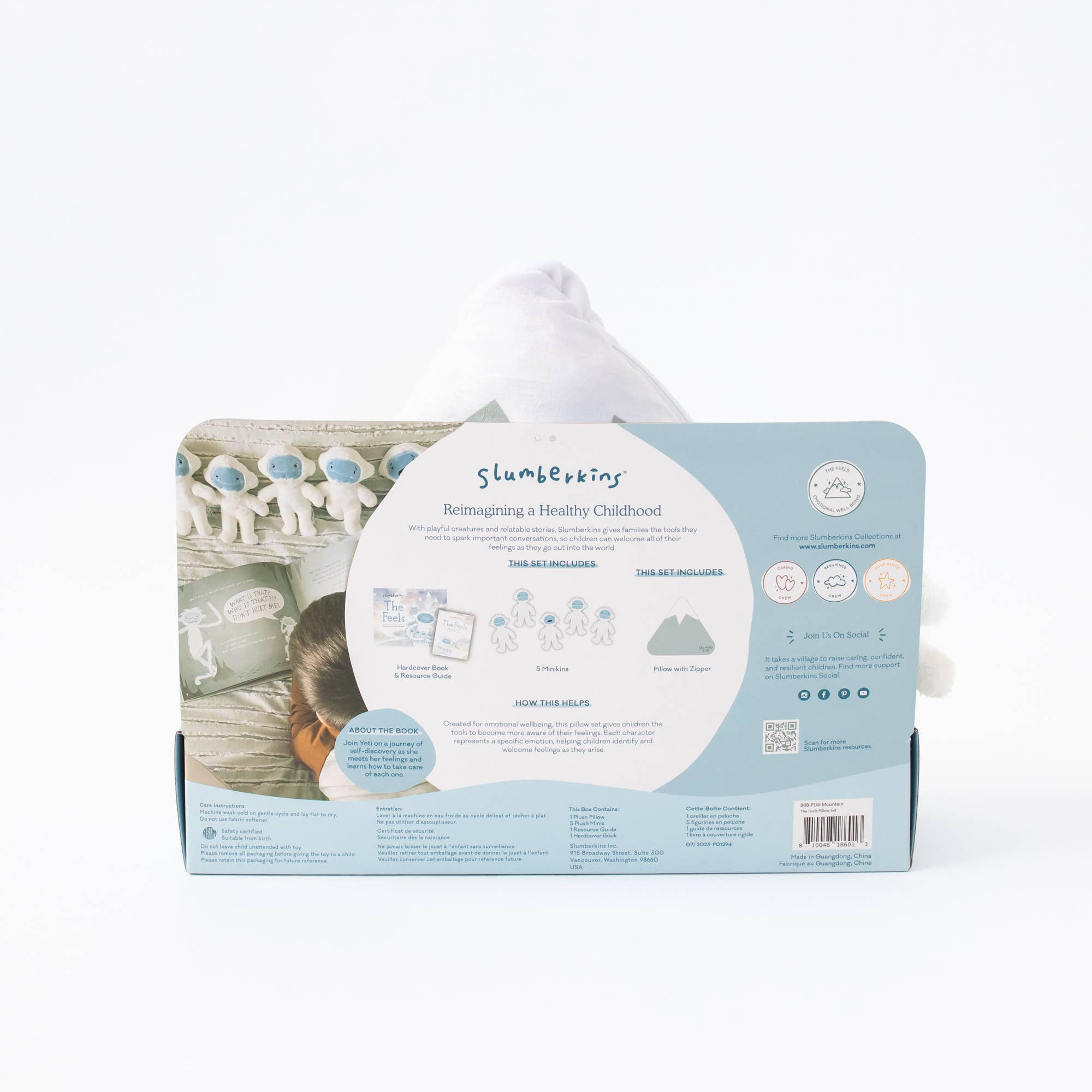 The Feels Pillow Set - Premium  from Slumberkins Inc. - Just $75! Shop now at Pat's Monograms