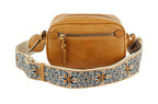 Boho Guitar Strap Women's Crossbody Bag - Premium Bags and Totes from MiMi Wholesale - Just $29.87! Shop now at Pat's Monograms