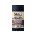 Cowhide & Bourbon Stick Deodorant - Premium Bath & Body from GRIT Soap Supply - Just $9.95! Shop now at Pat's Monograms