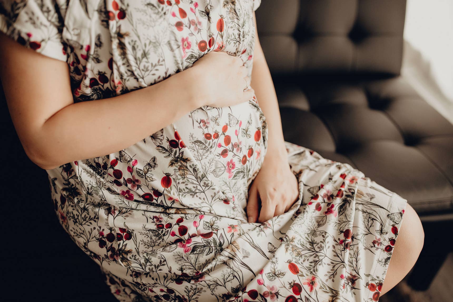 Floral Mommy Labor and Delivery/ Nursing Gown - Premium Maternity Clothing from Three Little Tots - Just $36.95! Shop now at Pat's Monograms