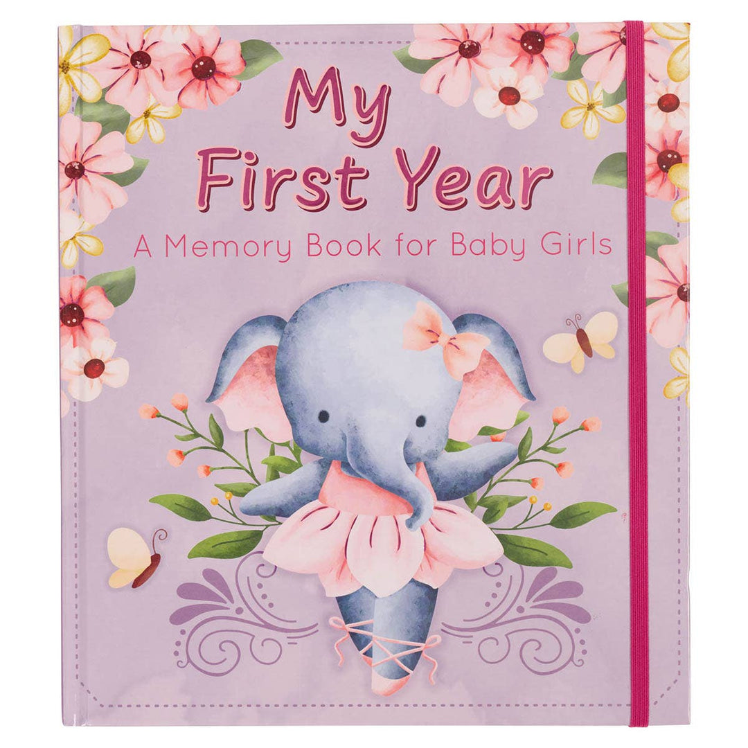 Baby Memory Book for Girls - Premium Christian Gift Items from Christian Art Gifts - Just $16.95! Shop now at Pat's Monograms