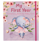 Baby Memory Book for Girls - Premium Christian Gift Items from Christian Art Gifts - Just $16.95! Shop now at Pat's Monograms