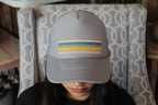 Mama Retro Striped Foam Trucker - Premium  from Vibes Hat Company - Just $22.95! Shop now at Pat's Monograms