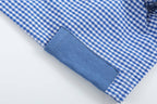 Royal Blue Gingham Pocket Shortalls - Premium Baby & Toddler Outfits from Lil Cactus - Just $34.95! Shop now at Pat's Monograms