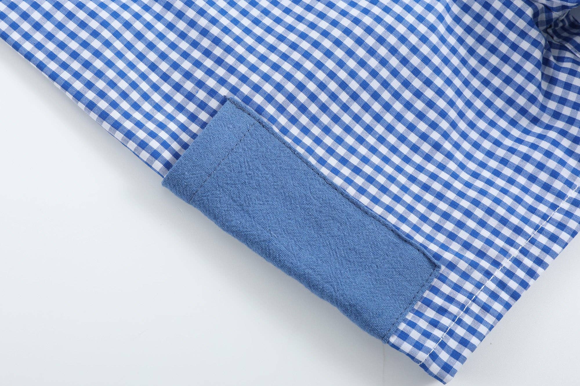 Royal Blue Gingham Pocket Shortalls - Premium Baby & Toddler Outfits from Lil Cactus - Just $34.95! Shop now at Pat's Monograms