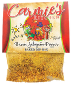 Baked Bacon Jalapeno Popper Dip Mix - Premium Dips & Spreads from Carmie's Kitchen - Just $5! Shop now at Pat's Monograms