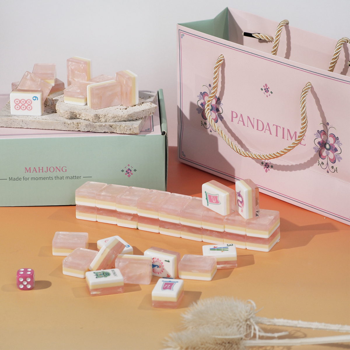 Garden Party Mahjong Set - Blush Pearl 02-01 – Pat's Monograms