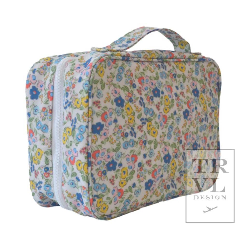 Bundle Up Hanging Toiletry Bag - Posies - Premium Cosmetic Bag from TRVL Design - Just $49.95! Shop now at Pat's Monograms