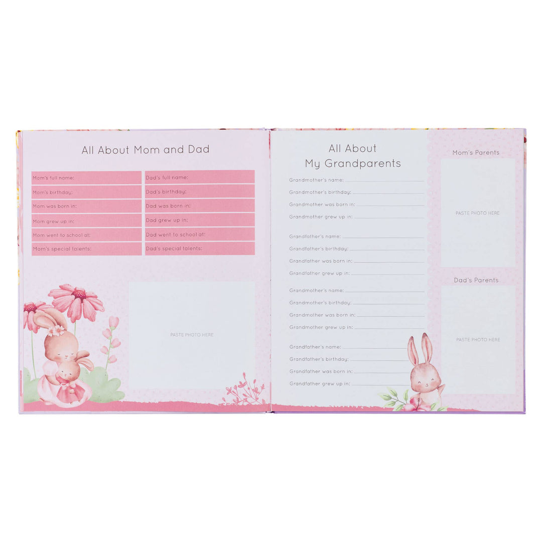 Baby Memory Book for Girls - Premium Christian Gift Items from Christian Art Gifts - Just $16.95! Shop now at Pat's Monograms