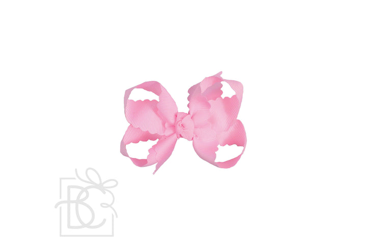 SCALLOPED EDGE BOW - Premium Hair Bows from Beyond Creations, LLC - Just $9.95! Shop now at Pat's Monograms