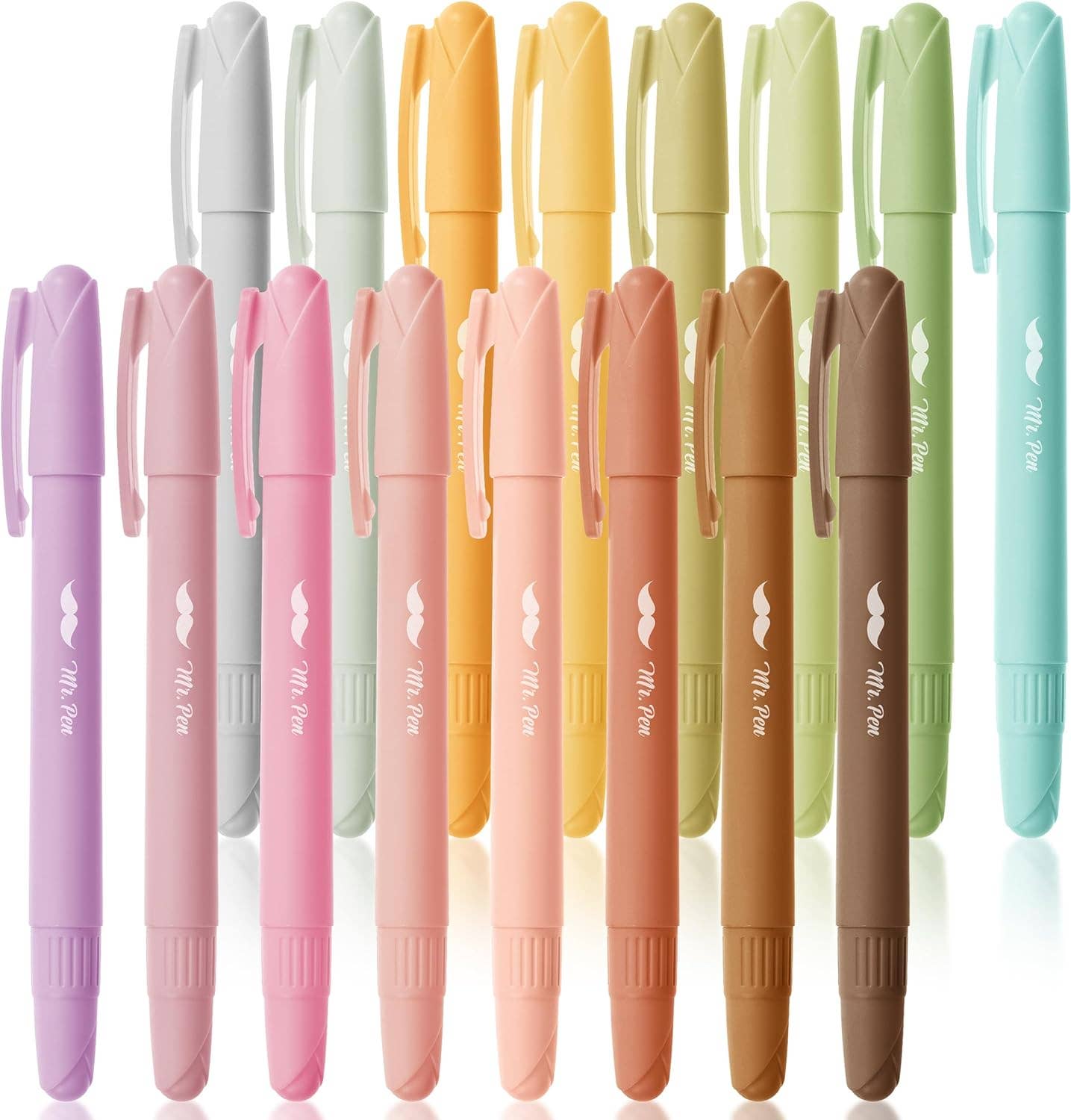 Gel Highlighters 16 Pack Vibrant Colors - Premium Pens from Mr. Pen - Just $9.95! Shop now at Pat's Monograms