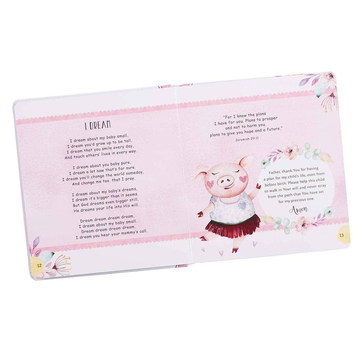 Kid Book My LullaBible for Girls Padded Hardcover Board Book - Premium  from Christian Art Gifts - Just $15.95! Shop now at Pat's Monograms