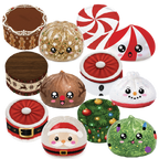 Fun Doh Christmas Dumpling Squishy Toy 12pc Holiday Display — Novelty Brands