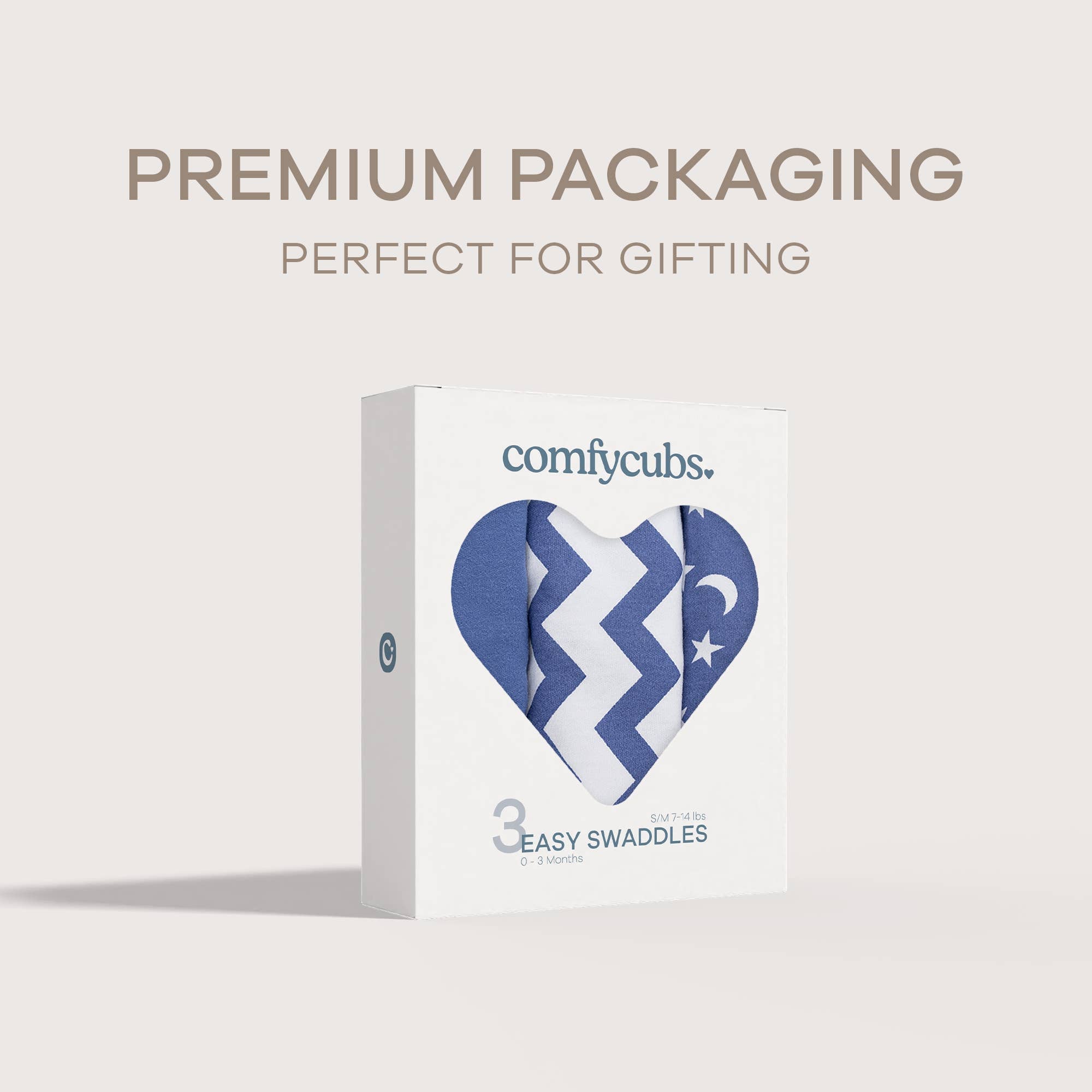 Baby Easy Swaddle Blankets - Premium Swaddle from Comfy Cubs - Just $19.95! Shop now at Pat's Monograms