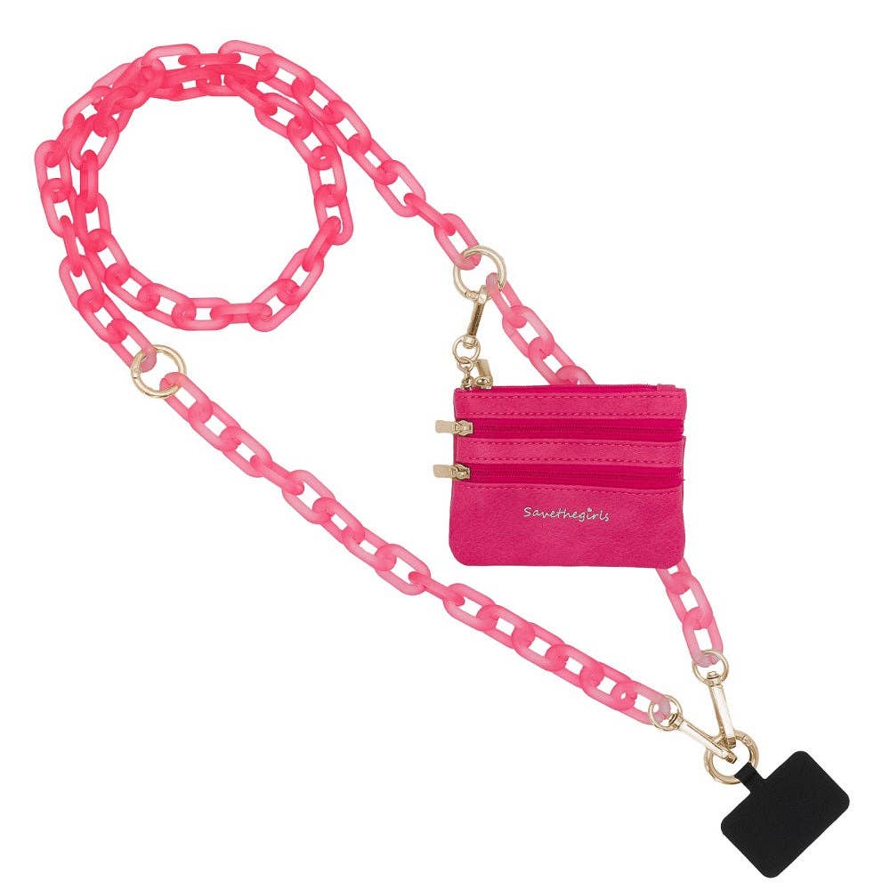 Clip & Go Ice Chain with Pouch - Premium phone accessories from Save The Girls - Just $32.95! Shop now at Pat's Monograms