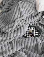 Soft Solid Color Fleece Blanket - Premium  from Sweetkama - Just $25! Shop now at Pat's Monograms