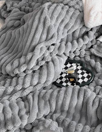 Soft Solid Color Fleece Blanket - Premium  from Sweetkama - Just $25! Shop now at Pat's Monograms