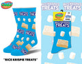 Rice Krispies Treats - Mens Crew Folded - Premium Socks from Crazy Socks - Just $8! Shop now at Pat's Monograms