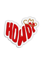 Howdy Hat Embroidered Patch - Premium hat patch from Nash Grey - Just $10.25! Shop now at Pat's Monograms