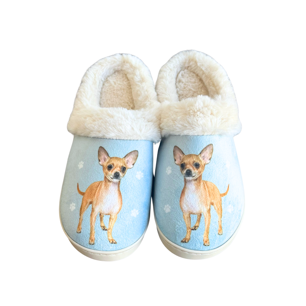 Chihuahua, Fawn Snuggs Slippers - Premium Slippers from E&S Pets - Just $24.95! Shop now at Pat's Monograms