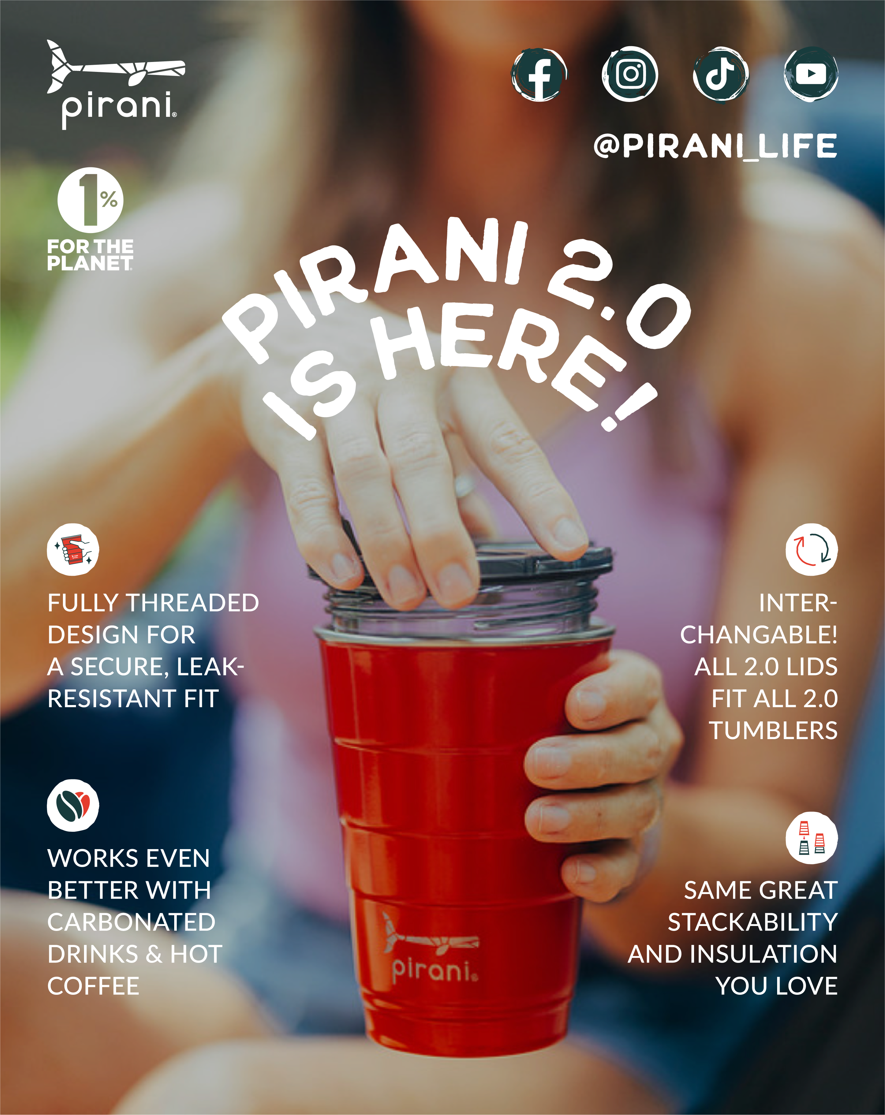Wine Tumbler  - Champagne (Metallic)  - 10 oz - Premium drinkware from Pirani Life - Just $24.95! Shop now at Pat's Monograms
